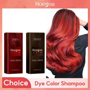 Natural Black Hair Dye Shampoo
